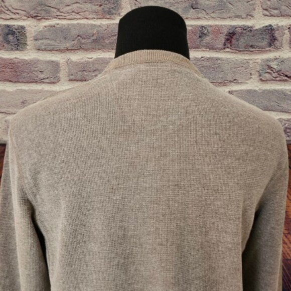 EDDIE BAUER OUTDOOR MEN'S LONG SLEEVE CREW NECK PULLOVER SWEATER - SIZE MEDIUM - Picture 7 of 7